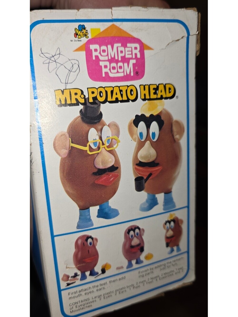 VTG 1973 Mr Potato Head Extra Parts